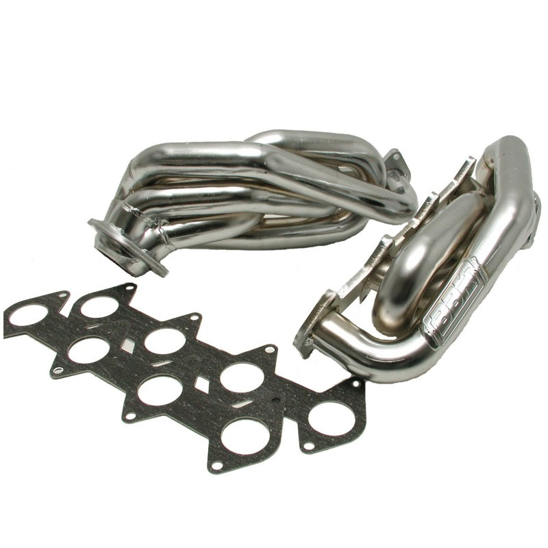 BBK 05-10 Mustang 4.6 GT Shorty Tuned Length Exhaust Headers - 1-5/8 Chrome - eliteracefab.com