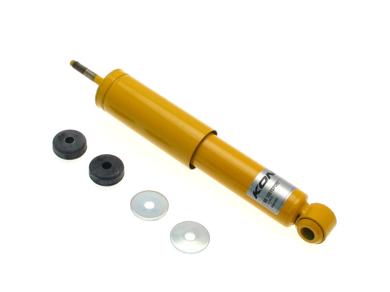 Koni Sport (Yellow) Shock 10/65-89 Alfa Romeo Giulia 1600/TI/ Super/ GTA/ GTV/ Nuova Spider - Front - eliteracefab.com