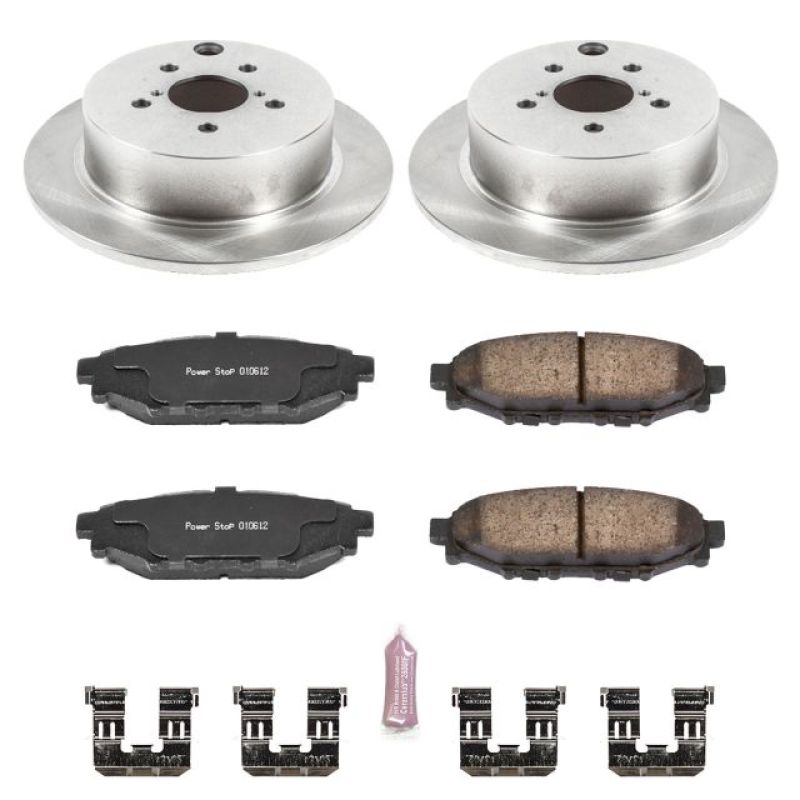 Power Stop 16-18 Subaru Crosstrek Rear Autospecialty Brake Kit - eliteracefab.com