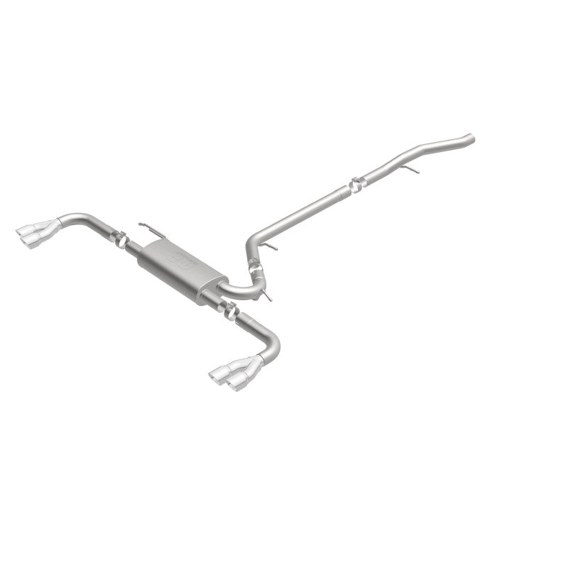 MagnaFlow 15-17 GMC Terrain V6 3.6L 409SS Cat-Back Exhaust Quad Split Rear with 3in Polished Tips Magnaflow