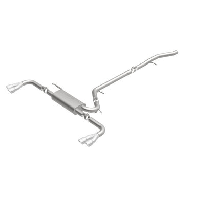 MagnaFlow 15-17 GMC Terrain V6 3.6L 409SS Cat-Back Exhaust Quad Split Rear with 3in Polished Tips Magnaflow