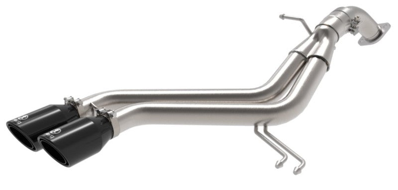 aFe Takeda 13-17 Hyundai Veloster L4-1.6L 2-1/2in 304 SS Axle-Back Exhaust w/ Black Tips aFe