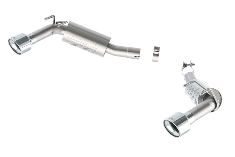 Borla 14-15 Camaro SS 6.2L V8 RWD Single Split Rr Exit ATAK Exhaust (rear section only) - eliteracefab.com