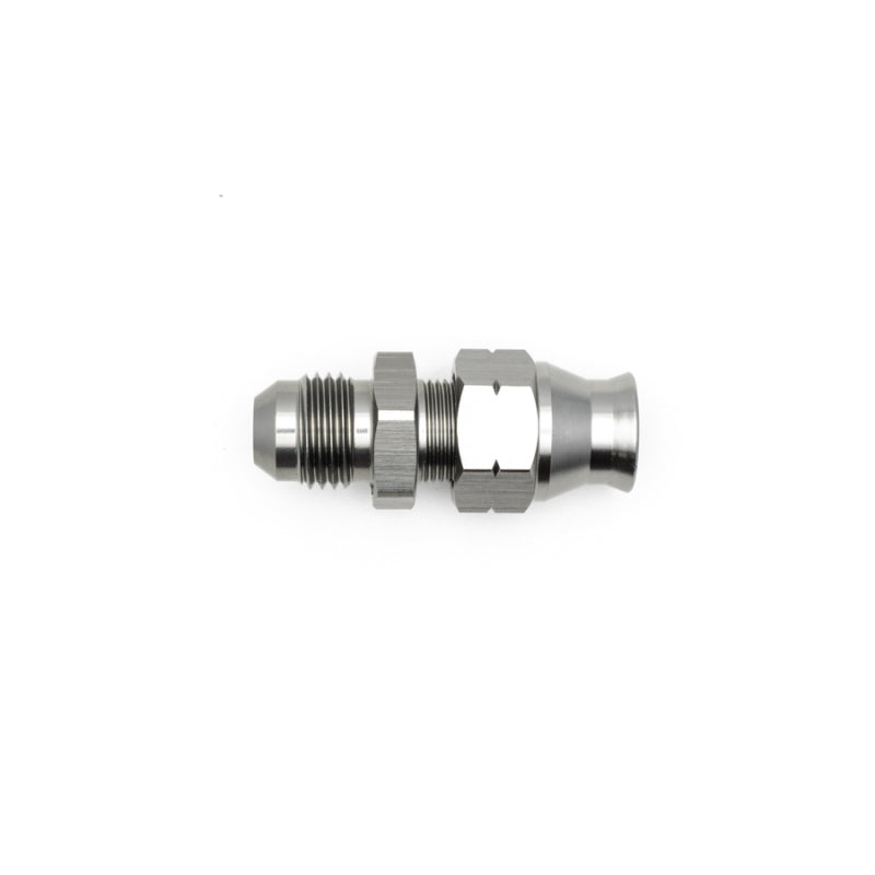 DeatschWerks 6AN Male Flare to 5/16in Hardline Compression Adapter (Incl. 1 Olive Insert) - eliteracefab.com