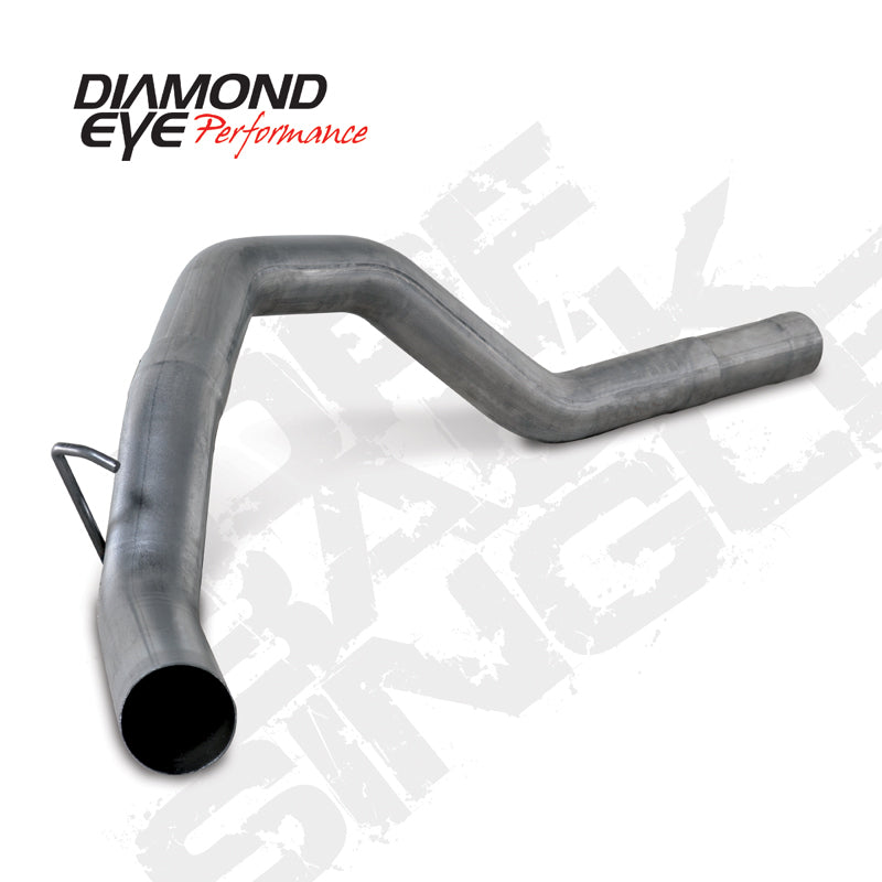 Diamond Eye KIT 4in DPF-BACK SGL SS: DODGE 6.7L 2500 2014 SHORT BOX CREW CAB & MEGA CAB Diamond Eye Performance