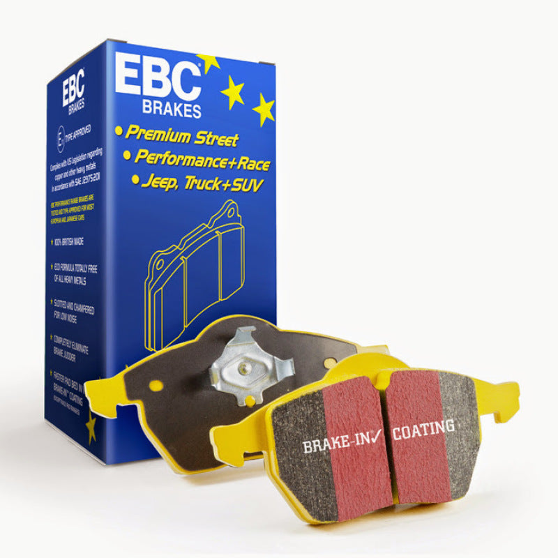 EBC 16-18 Audi Q7 Yellowstuff Rear Brake Pads - eliteracefab.com