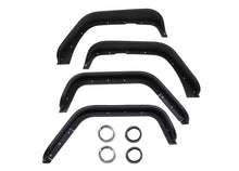 Load image into Gallery viewer, Fishbone Offroad 07-18 Jeep Wrangler Front/Rear Tube Fenders - Aluminum Blk Txtrd Pwdrcoat(Set Of 4) - eliteracefab.com