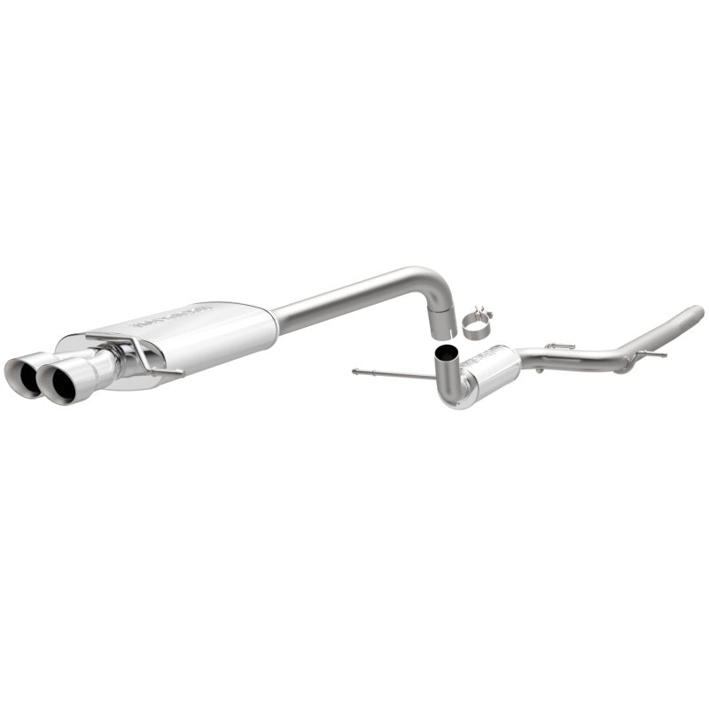 MagnaFlow Performance Cat-Back Exhaust System Dual Straight Drive Side Rear Exit 11-14 VW Jetta 2.0L Magnaflow