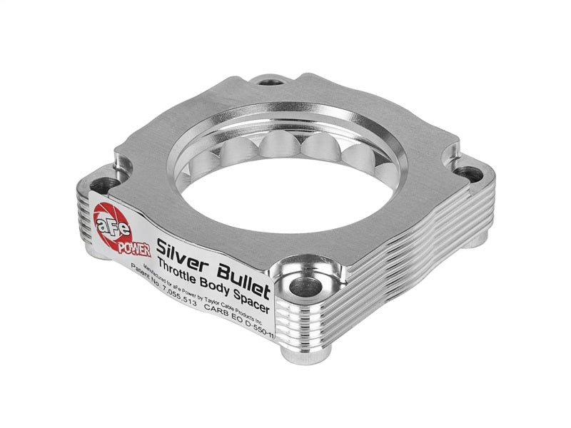 aFe Silver Bullet Throttle Body Spacer 12-15 BMW 328i (F30) L4-2.0L N20/N26 - eliteracefab.com