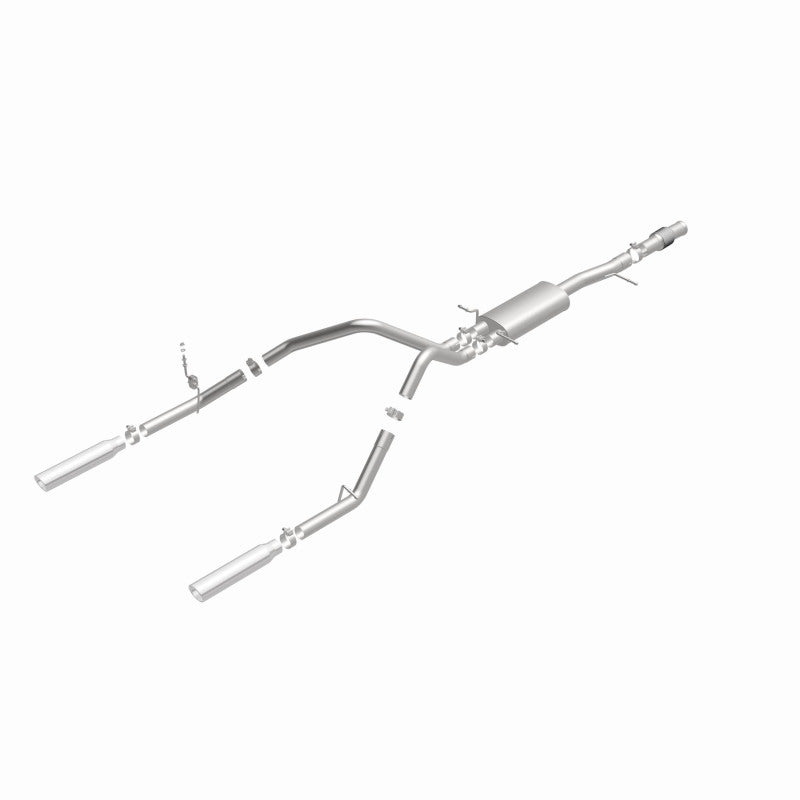 Magnaflow 14 Chev Silverado V8 5.3L SC Cab Dual Split Rear Exit SS Cat Back Perf Exhaust Magnaflow