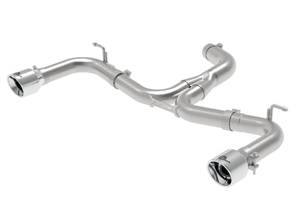 aFe 18-20 VW GTI (MK7.5) 2.0L MACH Force-Xp 3in to 2.5in 304 SS Axle-Back Exhaust System- Pol. Tips aFe