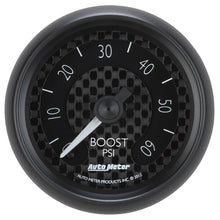 Load image into Gallery viewer, Autometer GT Series 52mm Mechanical 0-60 psi Boost Gauge