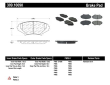 Load image into Gallery viewer, STOPTECH PERFORMANCE 04-07 RX-8 FRONT PADS, 309.10090 - eliteracefab.com