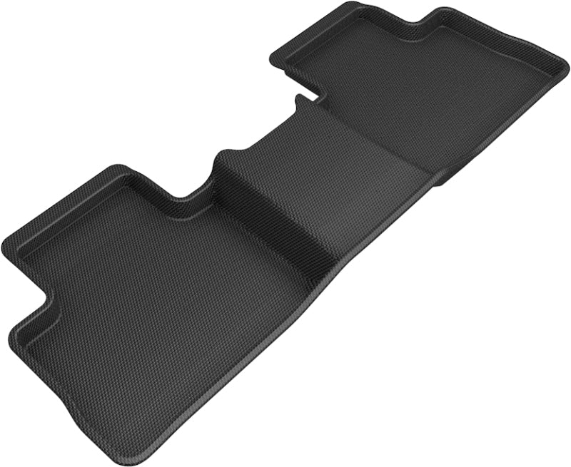 3D MAXpider 2019-2020 Toyota RAV4 Gasoline Kagu 2nd Row Floormats - Black 3D MAXpider