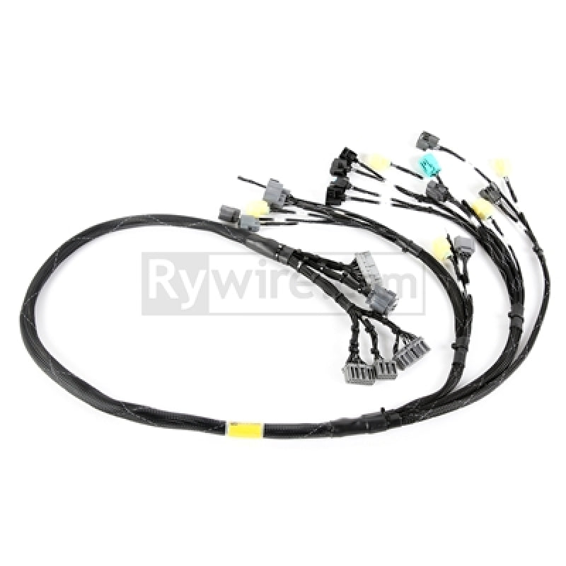 Rywire Honda B-Series OBD2 Tuck Budget Eng Harness w/OBD2 Dist/Inj/Alt/92-95 OBD1 Plug (Adapter Req) - eliteracefab.com