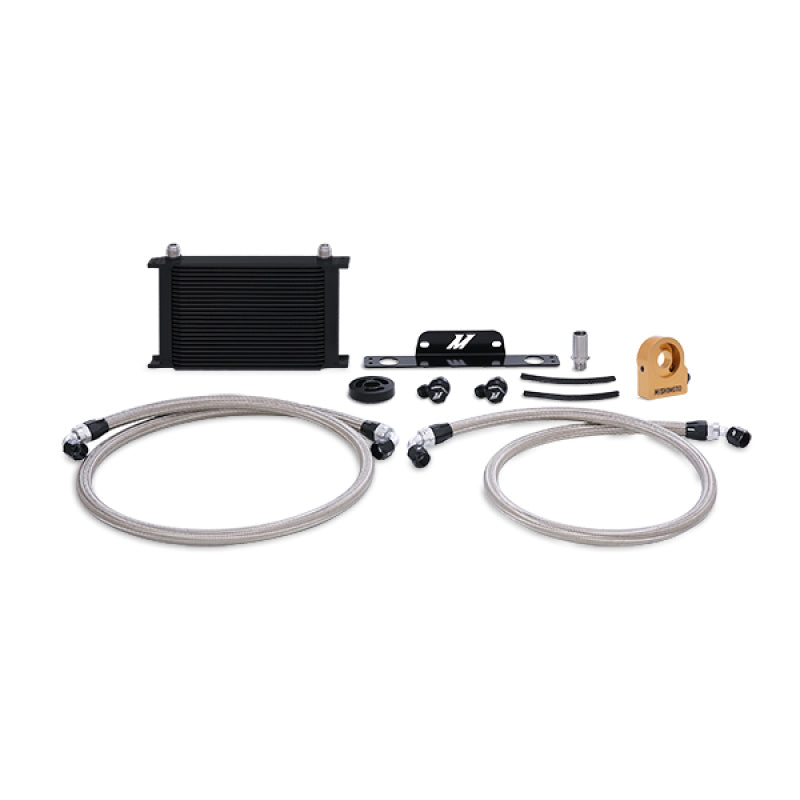 Mishimoto 10-15 Chevrolet Camaro SS Thermostatic Oil Cooler Kit - Black - eliteracefab.com