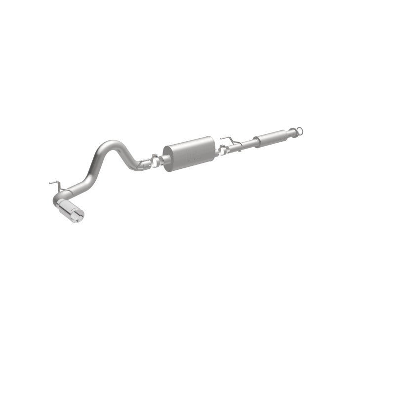 MagnaFlow Cat-Back 2016 Toyota Tacoma TRD 3.5L V6 SS 3in Single Pass Side Exit Rear 4in Tip Magnaflow