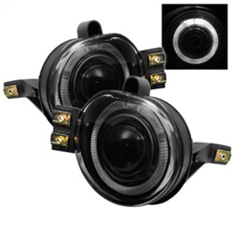 Spyder DODGE RAM 1500 2002-2005 Halo Projector Fog Lights w/swch Smke FL-P-DRAM02-HL-SM - eliteracefab.com