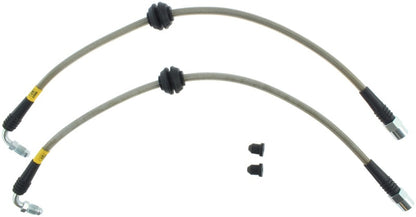 STOPTECH 07-08 AUDI RS4 FRONT STAINLESS STEEL BRAKE LINE KIT, 950.33005 - eliteracefab.com