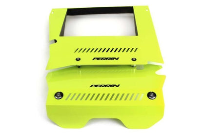 Perrin 15-16 Subaru WRX Engine Cover Kit - Neon Yellow - eliteracefab.com