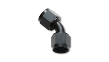 Load image into Gallery viewer, Vibrant -8AN X -8AN Female Flare Swivel 45 Deg Fitting ( AN To AN ) -Anodized Black Only - eliteracefab.com