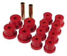 Load image into Gallery viewer, Prothane 62-67 Chevy Nova Mono Leaf Spring Bushings - Red