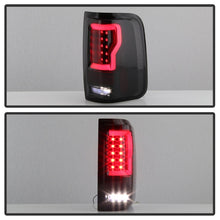 Load image into Gallery viewer, Spyder Ford F150 04-08 Styleside Tail Light V2 - LED - Black Smoke ALT-YD-FF15004V2-LBLED-BSM - eliteracefab.com