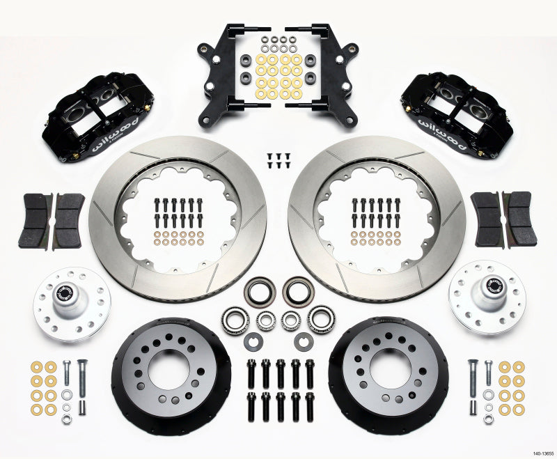 Wilwood Narrow Superlite 6R Front Hub Kit 14.00in 60-68 Ford / Mercury Full Size / Galaxie Wilwood