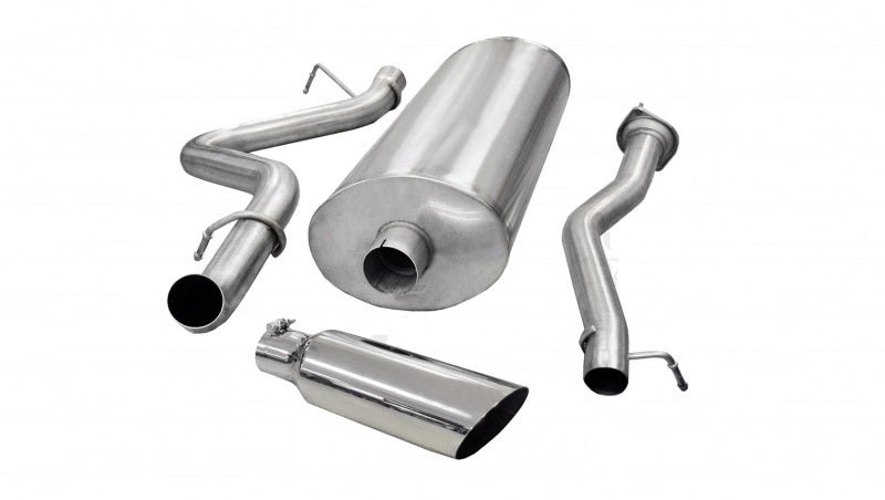 Corsa/dB 07-10 Chevrolet Silverado Crew Cab/Std. Bed 2500 6.0L V8 Polished Sport Cat-Back Exhaust CORSA Performance