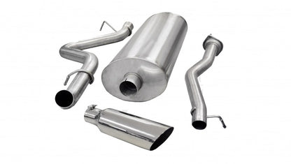 Corsa/dB 07-10 Chevrolet Silverado Crew Cab/Std. Bed 2500 6.0L V8 Polished Sport Cat-Back Exhaust CORSA Performance