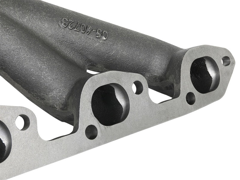 aFe BladeRunner Ported Ductile Iron Exhaust Manifold 07-11 Jeep Wrangler (JK) V6-3.8L - eliteracefab.com