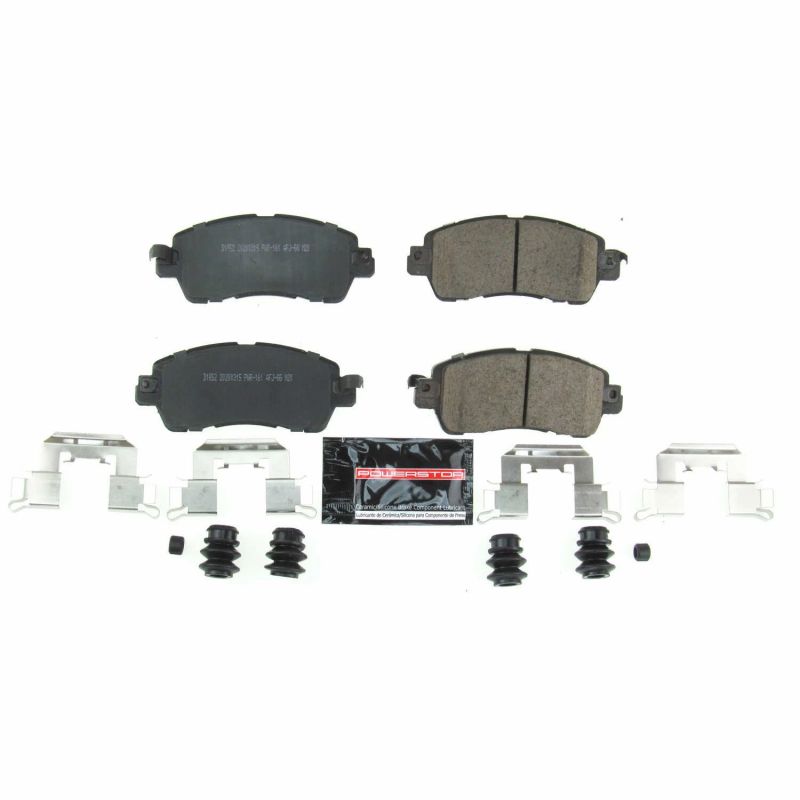 Power Stop 2016 Scion iA Front Z23 Evolution Sport Brake Pads w/Hardware - eliteracefab.com