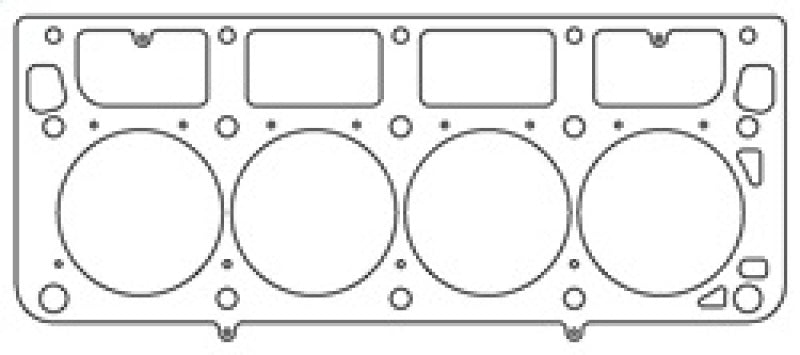 Cometic GM LS1 (w/M.I.D. Sleeves) 3.910 inch Bore .040 inch MLS Headgasket