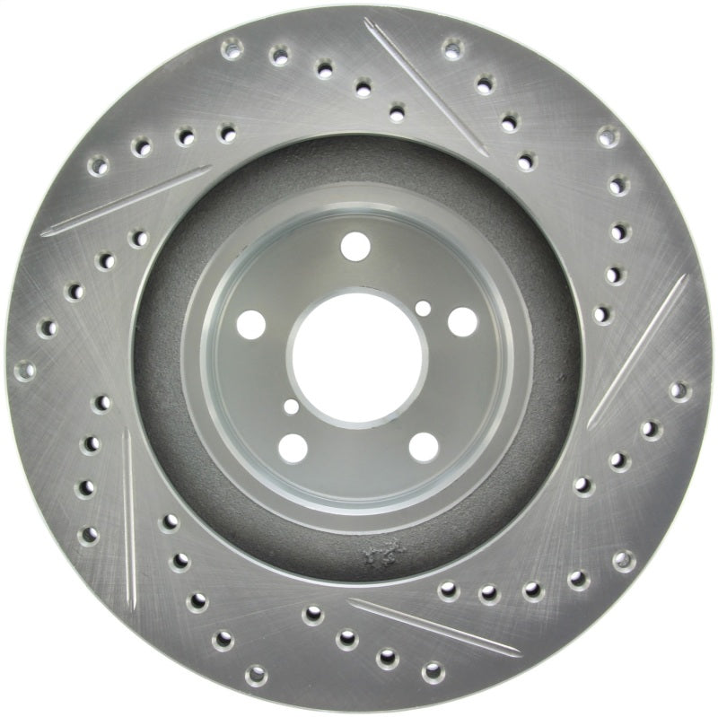 StopTech Select Sport 03-08 Subaru Forester Sport Slotted and Drilled Right Front Rotor - eliteracefab.com