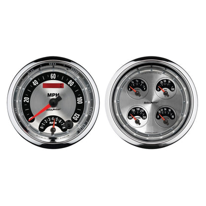 Autometer 5inch Kit Box - Tach Speedo Combo / Oil Pressure / Water Temp / Volt / Fuel Leve 1205