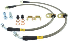 Load image into Gallery viewer, STOPTECH 08-09 WRX STAINLESS STEEL REAR BRAKE LINES, 950.47507 - eliteracefab.com