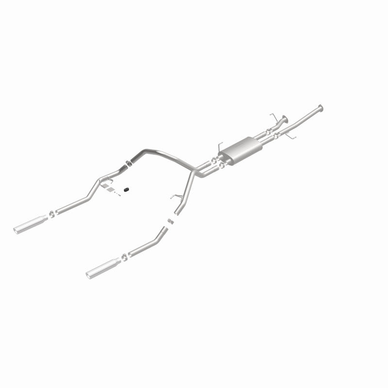 MagnaFlow 14 Toyota Tundra V8 4.6L/5.7L Stainless Cat Back Exhaust Dual Split Rear Exit Magnaflow