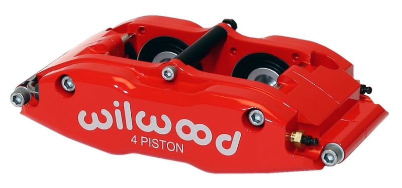 Wilwood Caliper-BNSL4R-Red 1.25in Pistons 1.10in Disc Wilwood