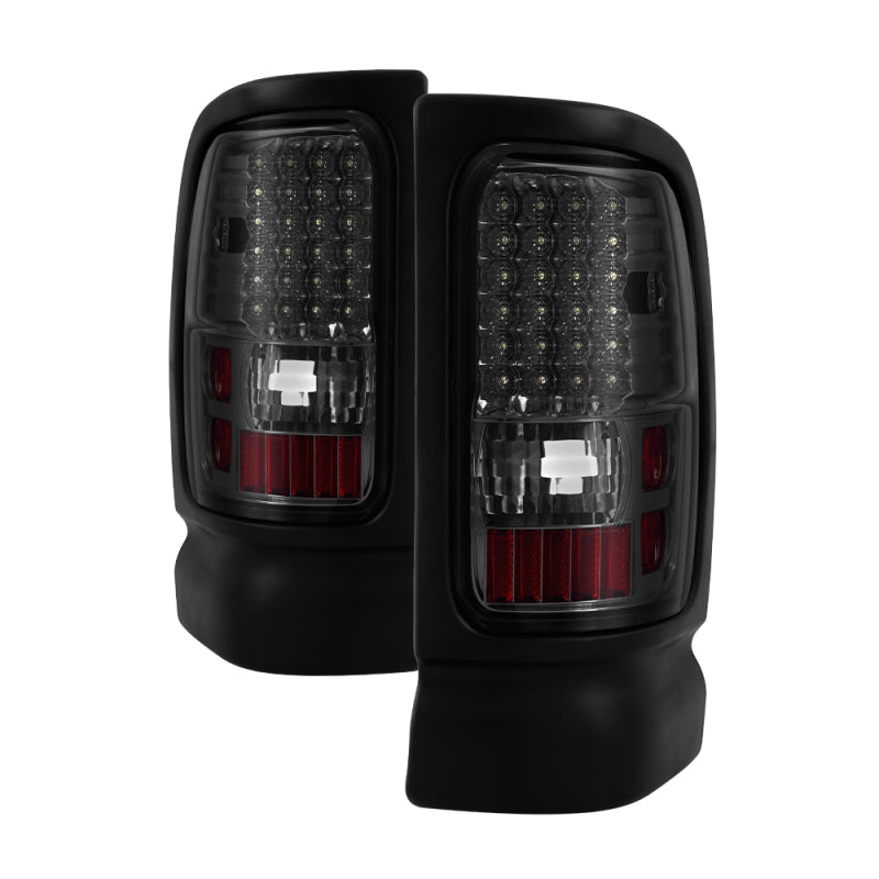 Xtune Dodge Ram 1500 94-01 / Ram 2500/3500 94-02 LED Tail Lights Smoke ALT-ON-DRAM94-LED-SM - eliteracefab.com