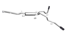 Load image into Gallery viewer, Gibson 99-03 GMC Sierra 1500 SL 5.3L 2.5in Cat-Back Dual Extreme Exhaust - Black Elite Gibson