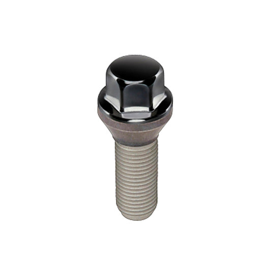McGard M12x1.5 Black Cone Seat Lug Bolts - Box of 50 - 69779BK