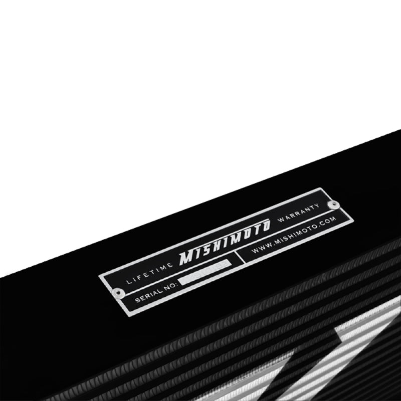 Mishimoto Universal Silver R Line Intercooler Overall Size: 31x12x4 Core Size: 24x12x4 Inlet / Outle - eliteracefab.com