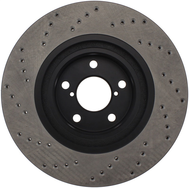 STOPTECH DRILLED SPORT BRAKE ROTOR, 128.47021L - eliteracefab.com