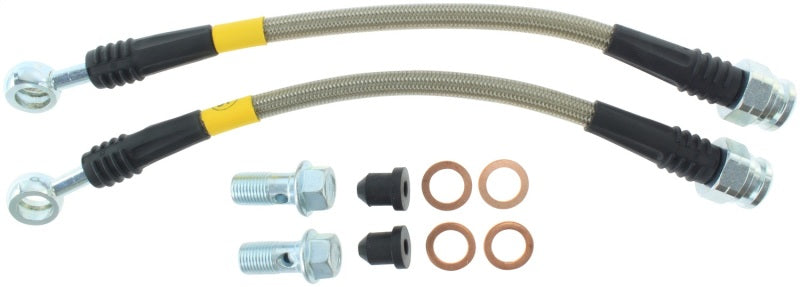 STOPTECH 98-02 CHEVY CAMARO STAINLESS STEEL REAR BRAKE LINES, 950.62501 - eliteracefab.com