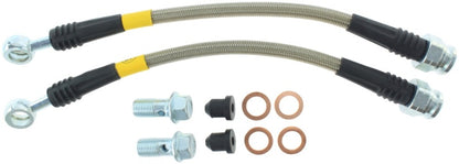 STOPTECH 98-02 CHEVY CAMARO STAINLESS STEEL REAR BRAKE LINES, 950.62501 - eliteracefab.com