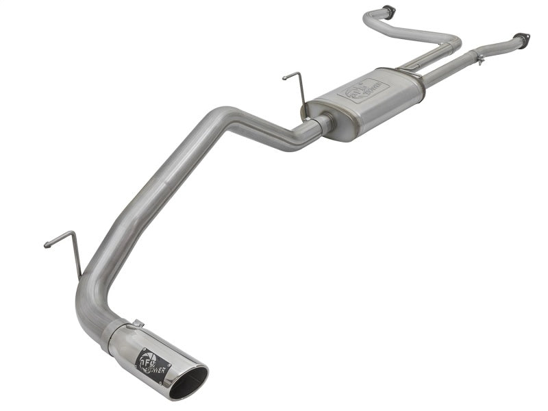 aFe MACH Force-Xp 2-1/2in Cat-Back Exhaust System w/ Polished Tip 16-17 Nissan Titan XD V8 5.6L - eliteracefab.com