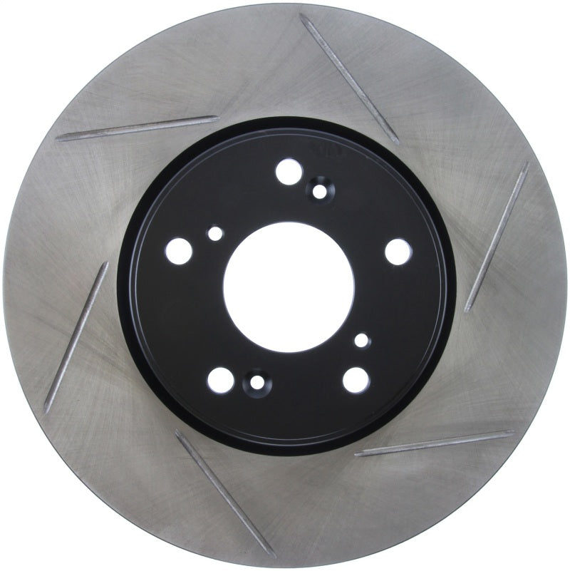 StopTech Slotted Sport Brake Rotor 2014 Honda Accord V6 Front Left - eliteracefab.com