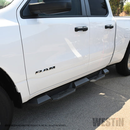 Westin/HDX 19-21 Ram 1500 Quad Cab (Excl. Classic) Xtreme Nerf Step Bars - Textured Black