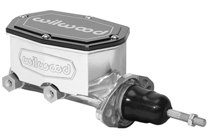 Wilwood Corvette C2 CompactTandem Master Cylinder - 7/8in Bore - Burnished Wilwood