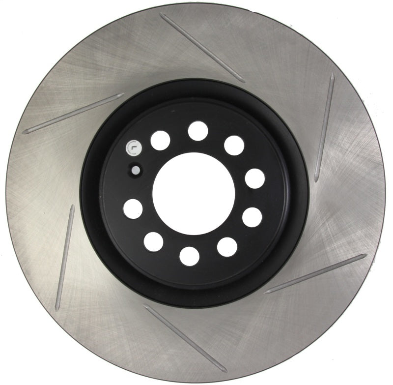 StopTech Power Slot 3/99-06 Audi TT/00-06 TT Quattro / 03-05 VW Golf GTi Left Front Slotted Rotor - eliteracefab.com